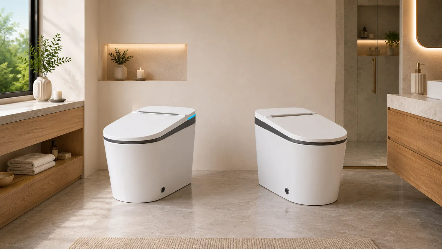 HYGINA U5 Essential and U5 Ultra smart toilet comparison