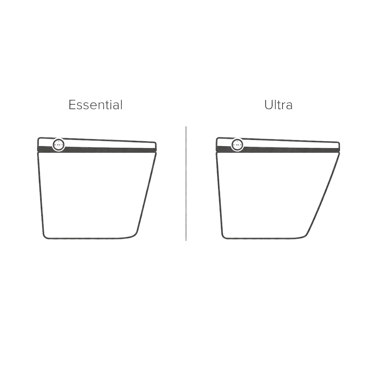 HYGINA U5 Essential and U5 Ultra smart toilet model selection support