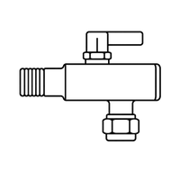 US Angle Valve + Adapter