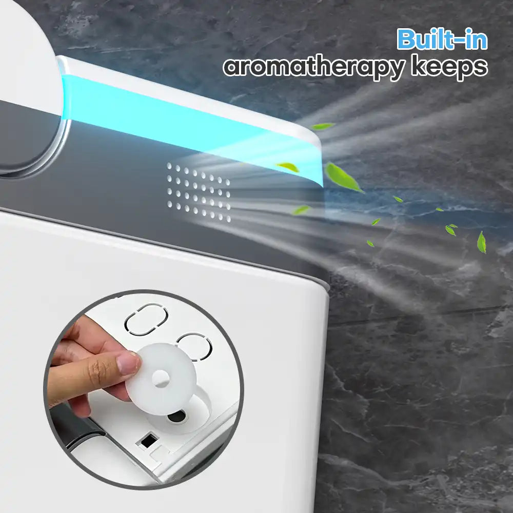 HYGINA U5 Essential smart toilet with built-in aromatherapy feature for a fresher bathroom environment.
