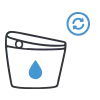 Power-Outage Flush Support