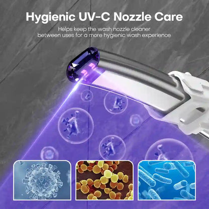 HYGINA U5 Ultra smart toilet with UV hygiene care for cleaner nozzle maintenance